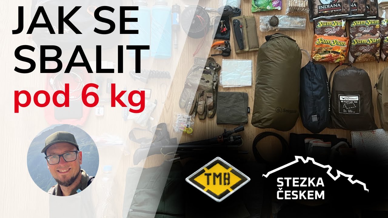 Jak se sbalit pod 6 kg nejen na Stezku Českem
