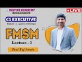 Financial Management lecture 3 |  CS Executive Online LIVE batch | By Raj Awate