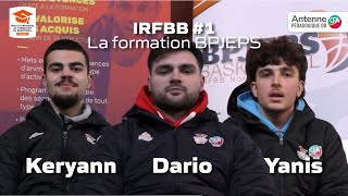 Irfbb La Formation Bpjeps Basket - Les Stagiaires