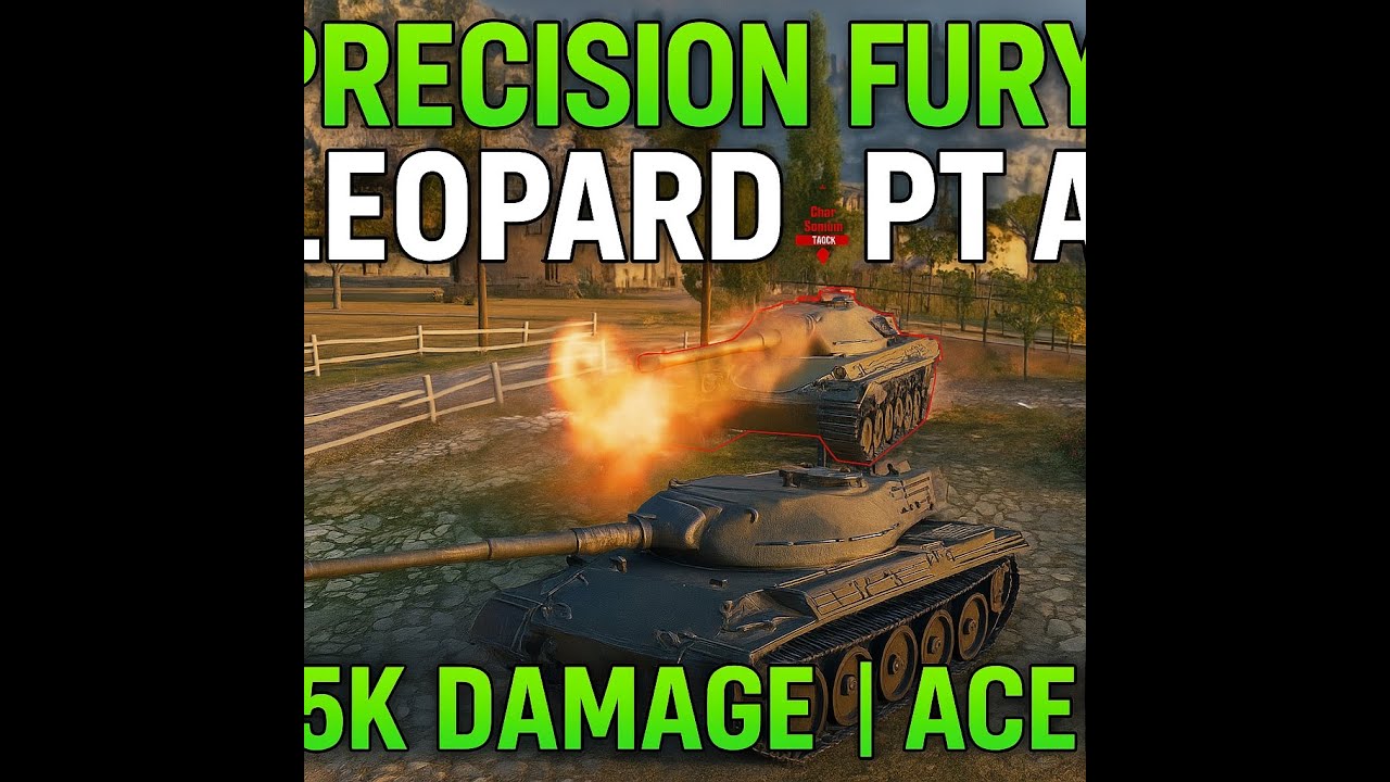 Top Gun on the Rocks – Leopard PTA 5K Mastery on Mines | World of Tanks