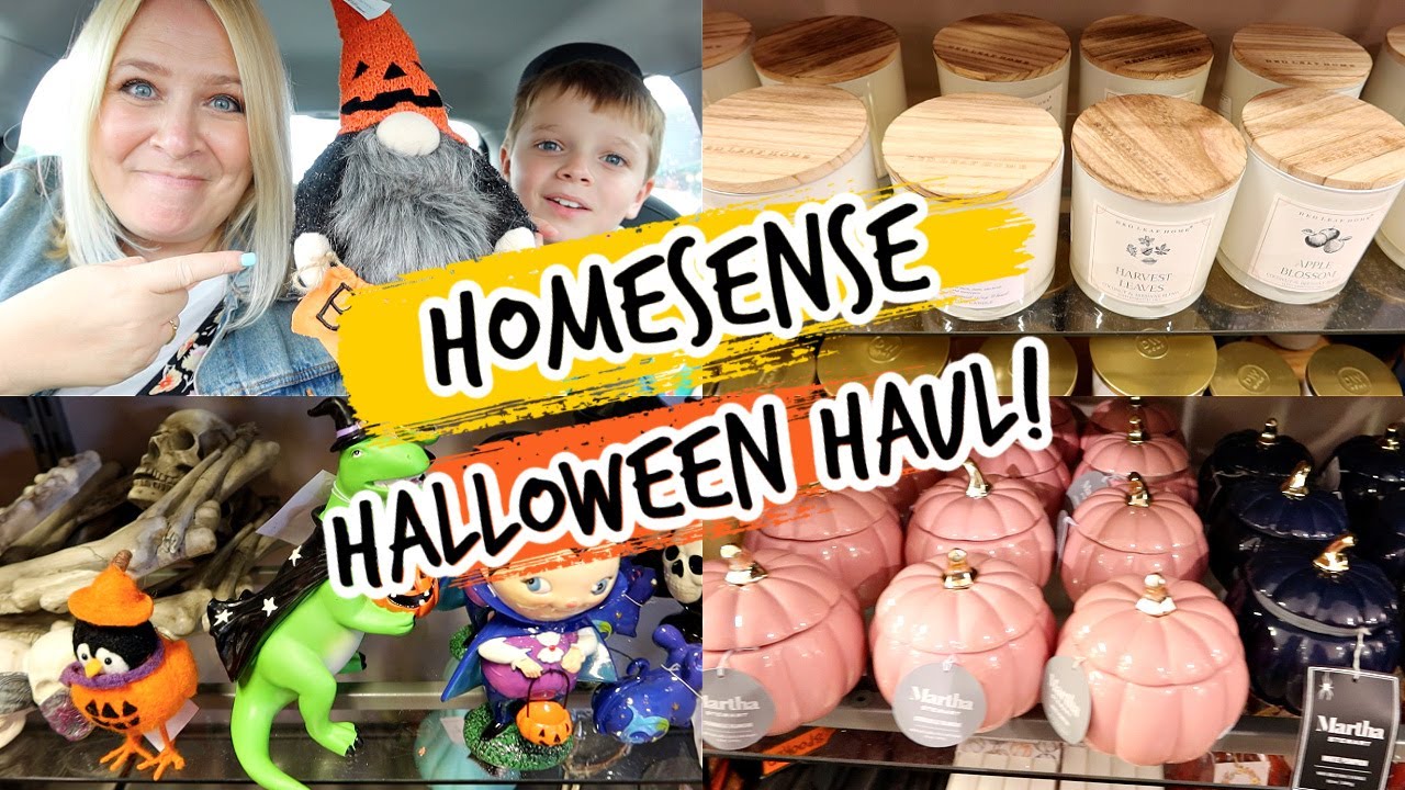 HOMESENSE HALLOWEEN/FALL COME SHOP WITH ME & HAUL! YouTube