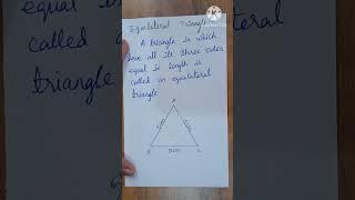 Define Equilateral Triangle With Example - Maths Triangle
