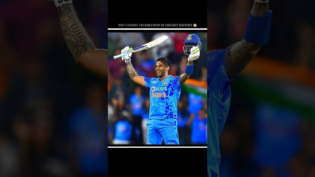 Top 3 Iconic Celebration in Cricket History 😱 