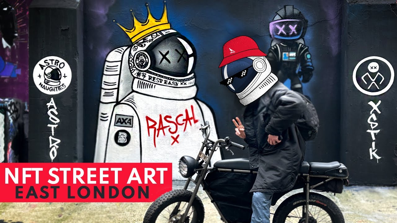 AstroNaughties - xStik Collab | Street Art East London