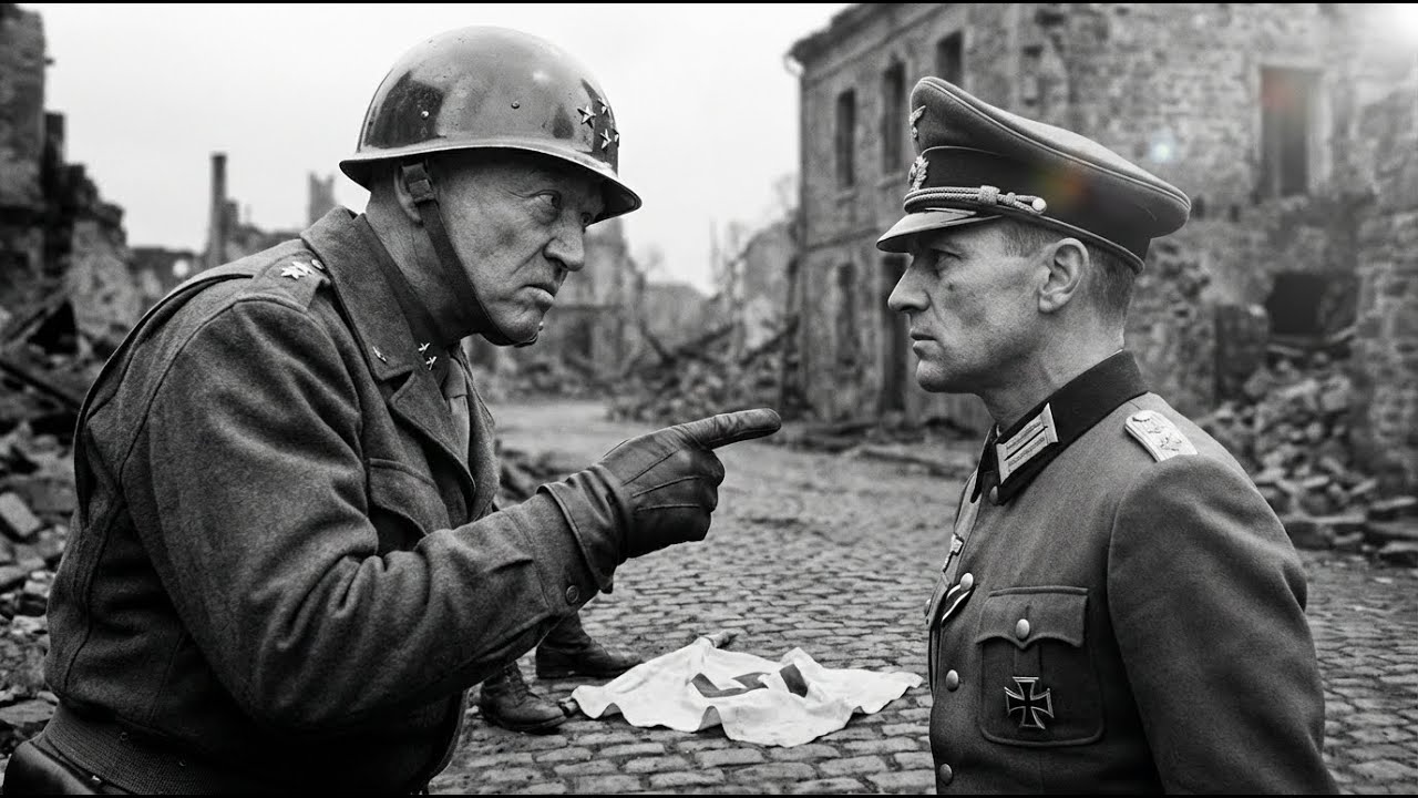 Ein deutscher Major weigerte sich, aufzugeben – Pattons Reaktion überraschte alle.