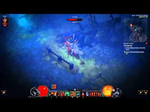 DIABLO3 RoS 　/　バーバリアンのスキル　Bash#1