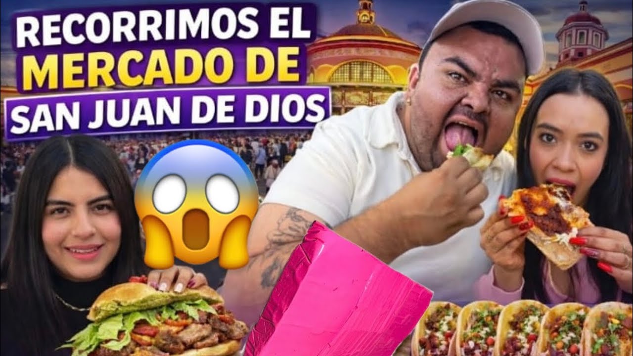 🔥Todo lo que encuentras en el Mercado de SanJuan de Dios (Te sorprenderá)