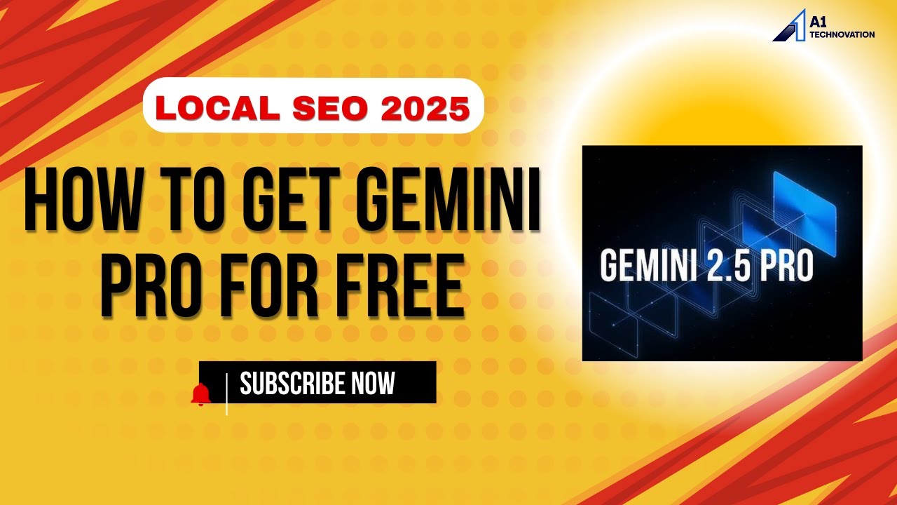 How to Get Gemini Pro for FREE Using .EDU Email (100% Working in 2025!)