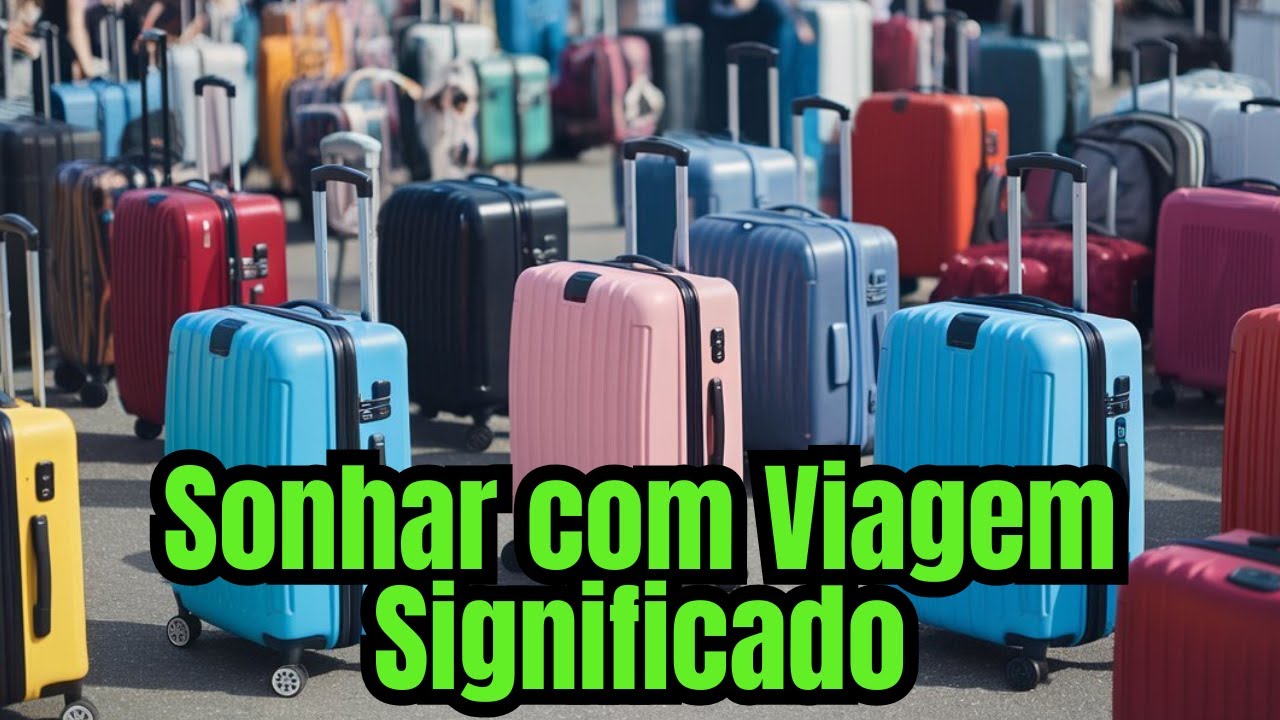 Sonhar Com Viagem Sonhar Com Mala De Viagem Qual O Significado Do Sonho ...