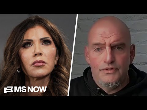 'Noem has to go': Sen. Fetterman