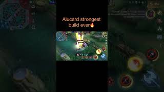 Alucard new strongest build ever 🔥😱 #mlbb #alucard #mlbbshorts