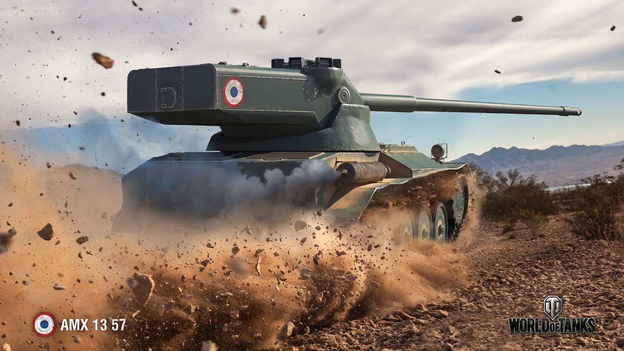 wot replay Wорлд Oф Tутлс I Amx 13-57 I Шевелим хоботком