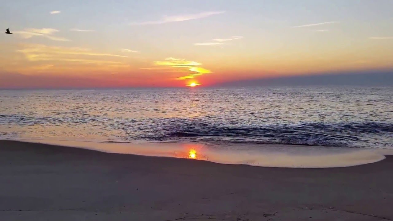 Sunrise over Rehoboth Beach, Delaware YouTube