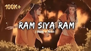 Ram Siya Ram adipurush  Bollywood Devotional Song  Prabhas Kriti Sanon  Lofi Touch