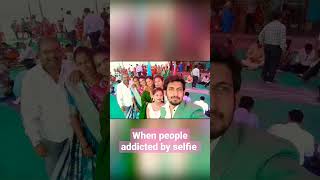 people addicted by selfie #selfie