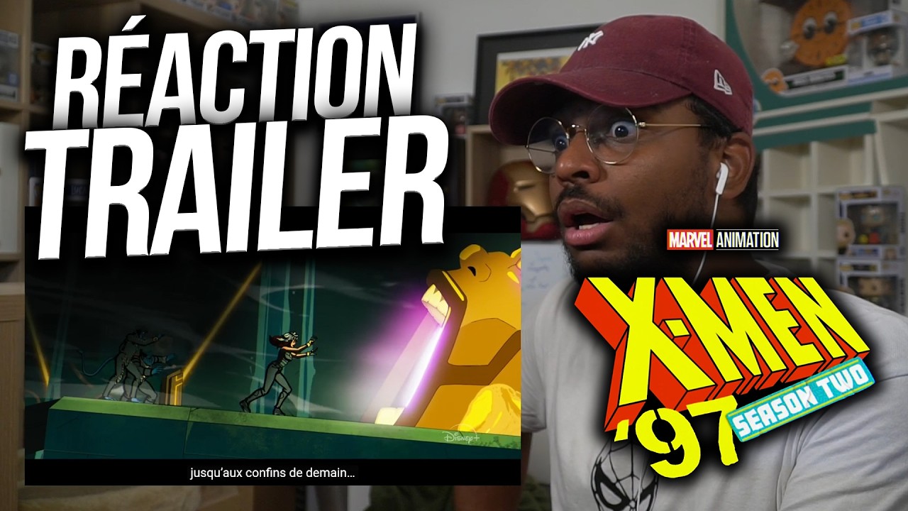 RÉACTION au TRAILER de X-MEN 97 (SAISON 2) !