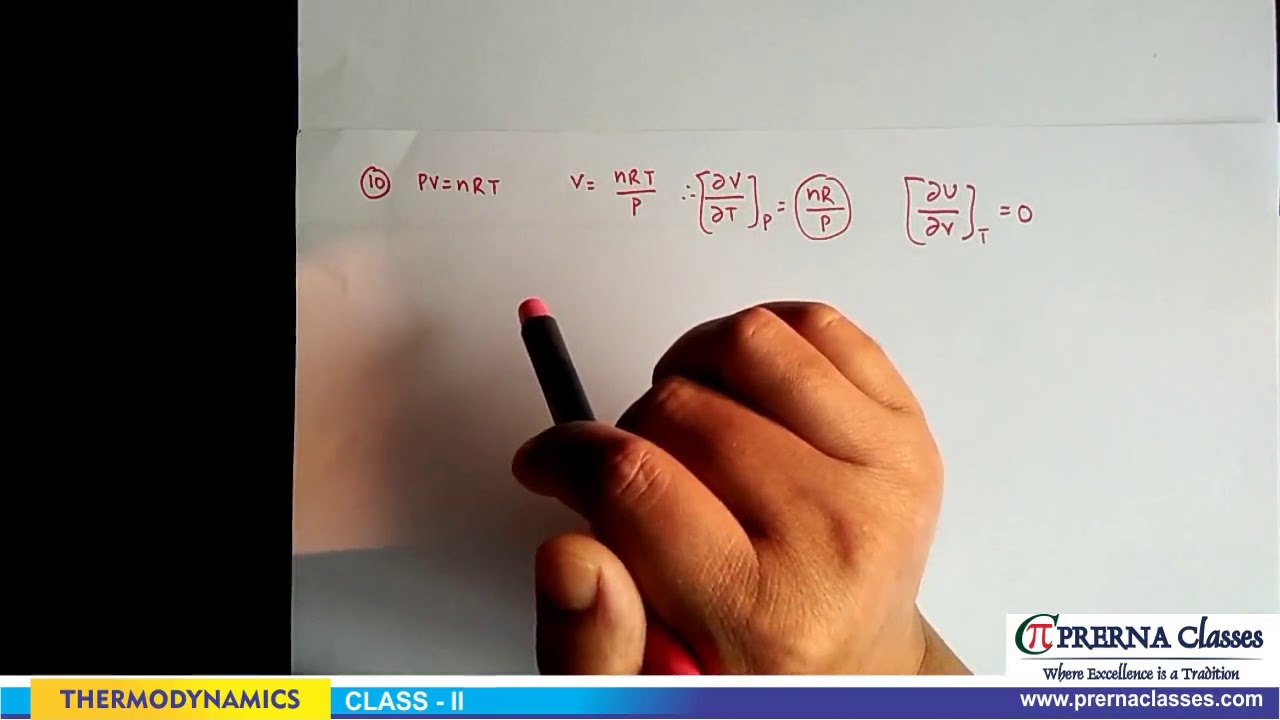 Thermodynamics Class 2 - Thermodynamics