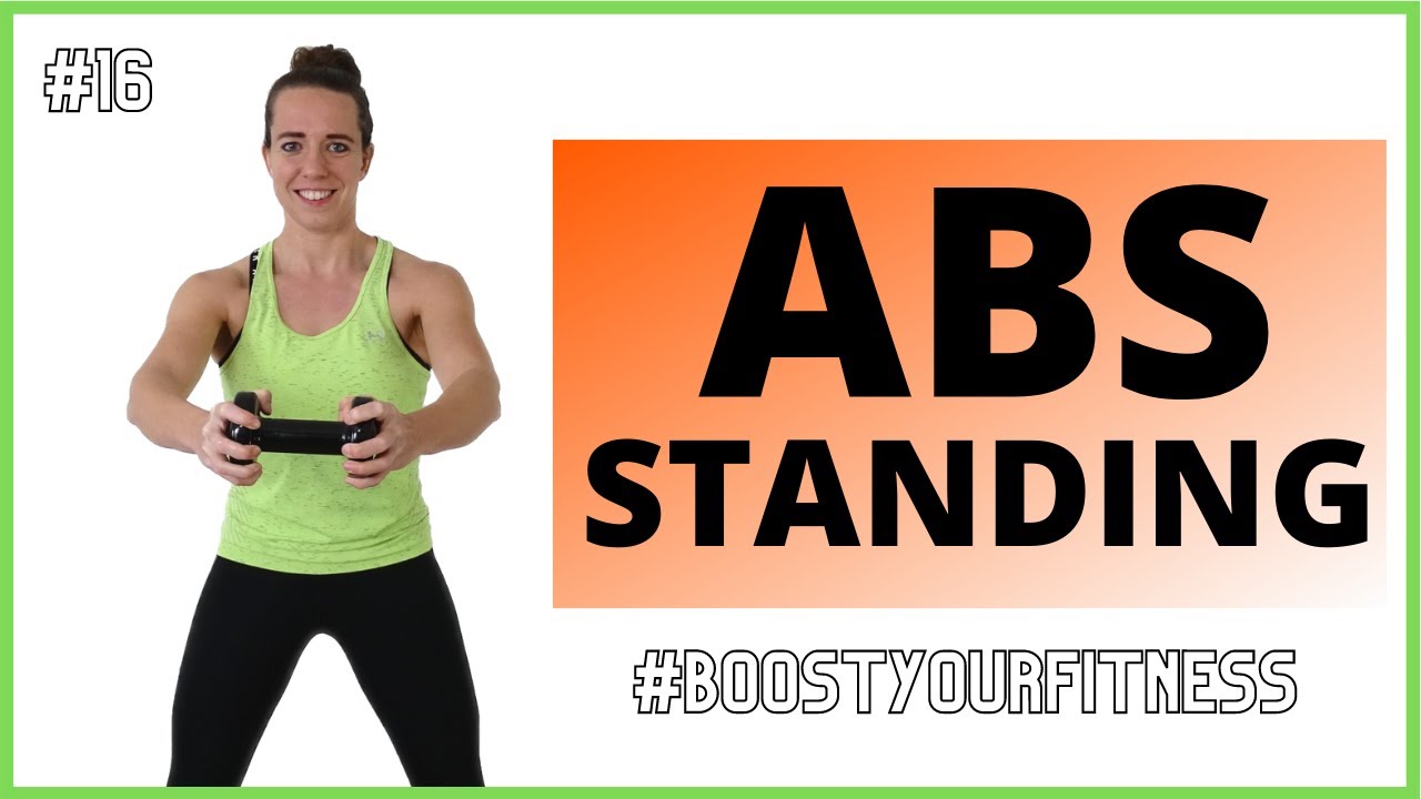 20 Min Standing Abs Workout Beginner Friendly Abs Workout No