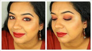 Fall makeup tutorial - Burnt orange makeup look | Beautylashes19
