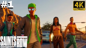 🎮 [4K] Saints Row Gameplay Walkthrough - Part 1 [ PC 4K 60FPS ]