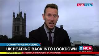 UK heading back into lockdown