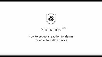 AJAX SCENARIOS: HOW TO SET UP A REACTION TO ALARMS FOR AN AUTOMATION DEVICE