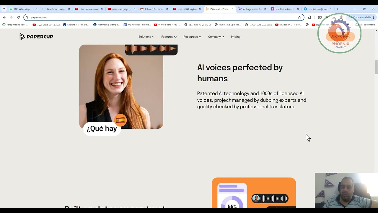 papercup   دبلجة سريعة للفيدوهات بكل اللغات
