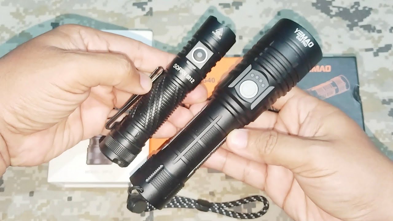 YEMAO G40 PRO VS SOFIRN SR12 ngadu senter sorot jerooooot moncrot