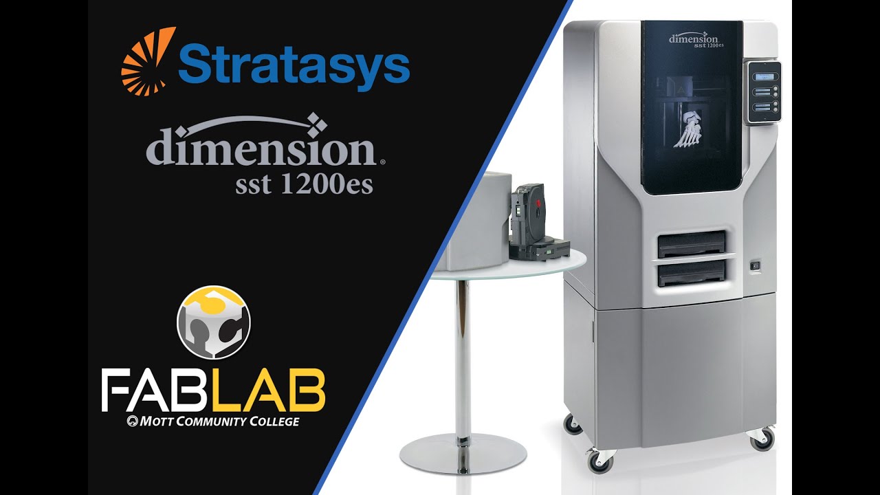 Mott FabLab - Stratasys "Dimension" 3D Printer - Mott Community College