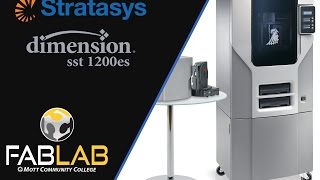 Mott FabLab - Stratasys "Dimension" 3D Printer - Mott Community College