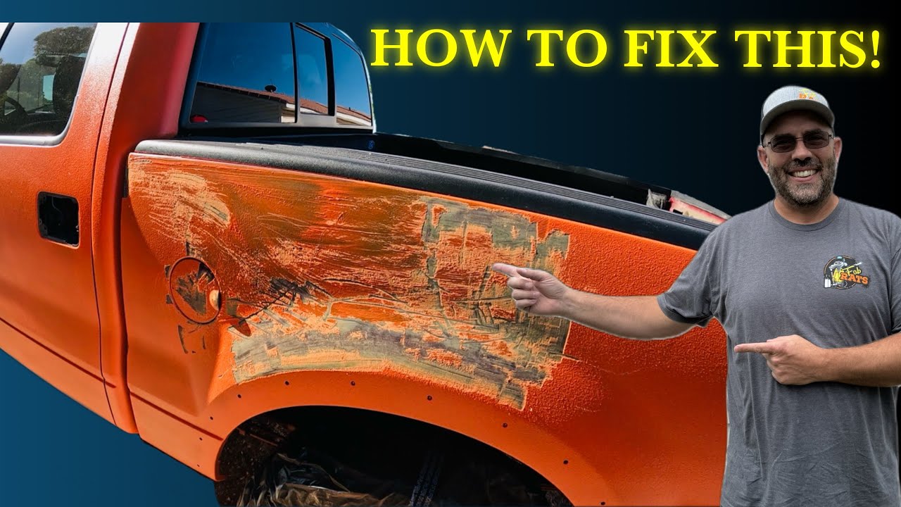 How To Repair Your Raptor Liner! AMAZING RESULTS! 😁 