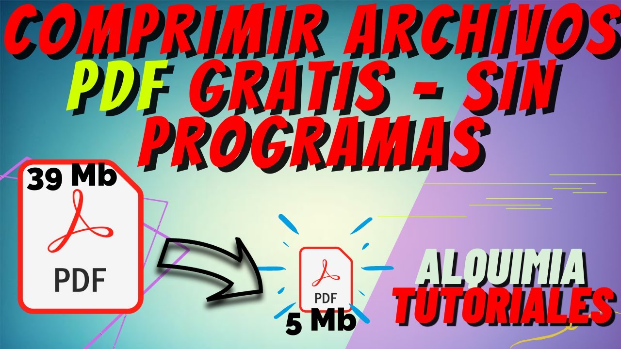  reducir tama o de archivos pdf al m ximo comprimir archivos pdf