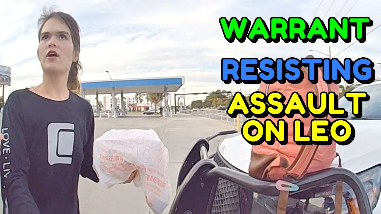 Busted for Violation of Probation and Resisting - Columbia County, Florida - October 19, 2023