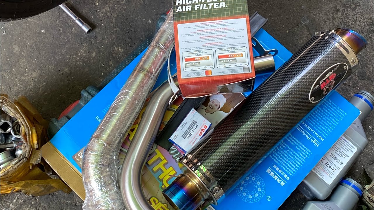 Pô Xăng Lửa là gì? hướng dẫn độ Pô Xăng Lửa cho xe máy