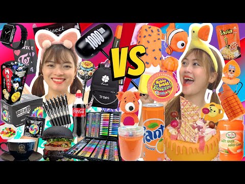 Video Thử Thách Mua Tất Cả Đồ Màu Cam & Màu Đen Tại Siêu Thị... - youtube