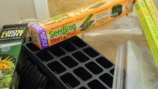 Indoor Seed Starting Equipment Supplies Order & Unboxing from Greenhouse Megastore