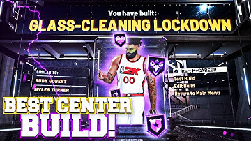 NBA 2K20 BEST ALL AROUND CENTER BUILD! BEST COMP CENTER BUILD IN NBA 2K20!🐴😱