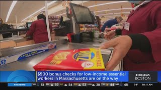 Massachusetts To Start Mailing $500 ‘Premium Pay’ Checks To Eligible Essential Workers