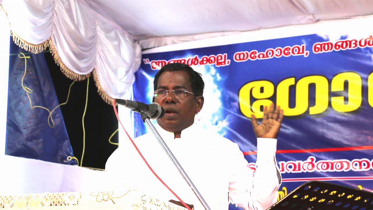 Pastor Lazer V Mathew Kundara convention day3