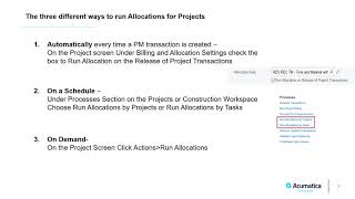 Acumatica Cloud ERP Deferred Revenue