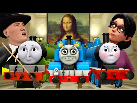Thomas Visits Museum SFM