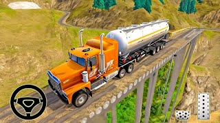 Offroad Truck Driving Simulator 2024 - Real Transport Truck Uphill Driver 3D - Android GamePlay screenshot 4