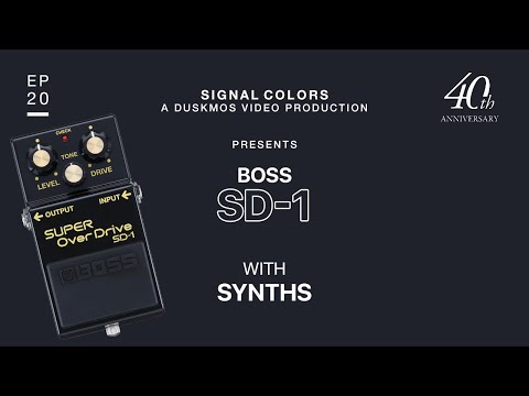 BOSS SD-1 (SD-1-4A) Super Overdrive 40th Anniversary Demo w