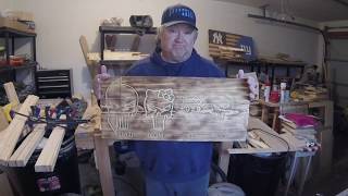 How To Make a Punisher Family Sign on the #Shapeoko 3 XXL #CNC