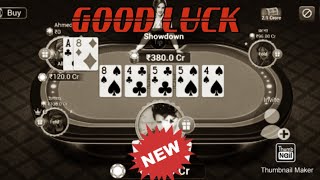 TEEN PATTI GOLD POKER NEW GAMEPLAY 2022 GOOD LUCK. screenshot 1