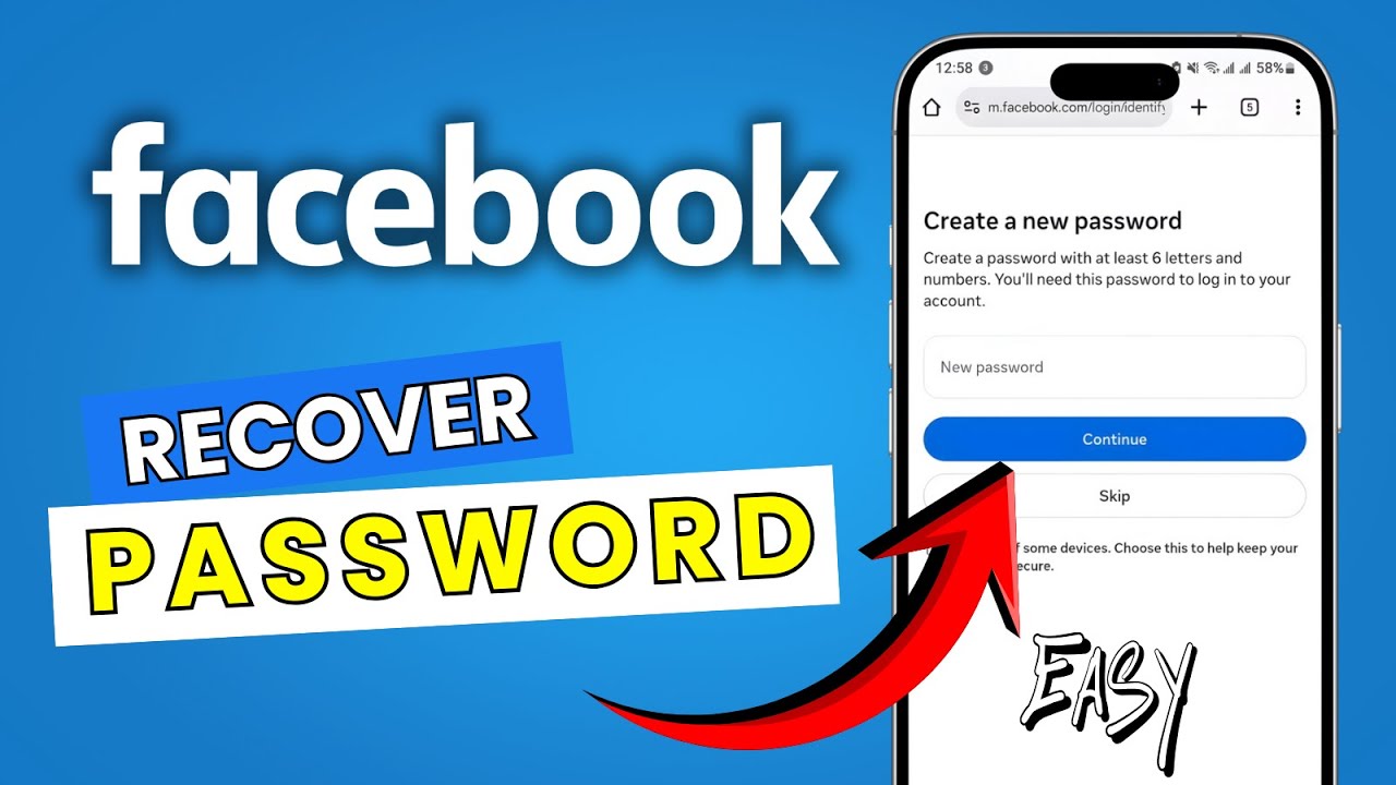 Recover Facebook Password Safely (2026 Method)