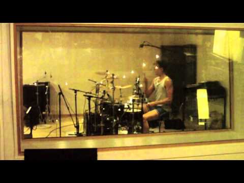 INVISIUS drummer Nikolaj Fogh recording (Inspiration Of Matt Greiner In The Studio)