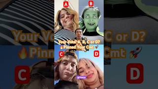 Your Vote A B C Or Dpinned  Your Cmt  305 funny trending viral abcd short
