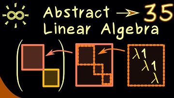 Abstract Linear Algebra 35 | Definition of Jordan Normal Form [dark version]