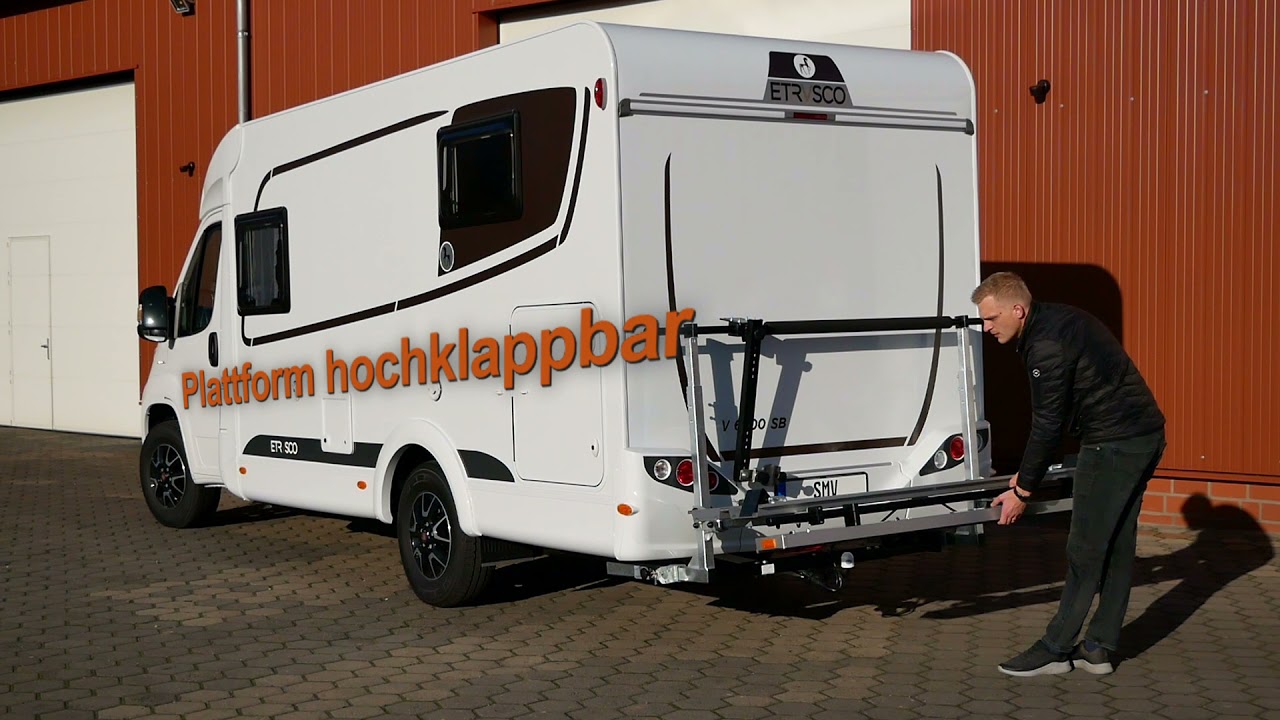 Rad Max 130 - Motorrad-und Rollerträger für Womos von SMV